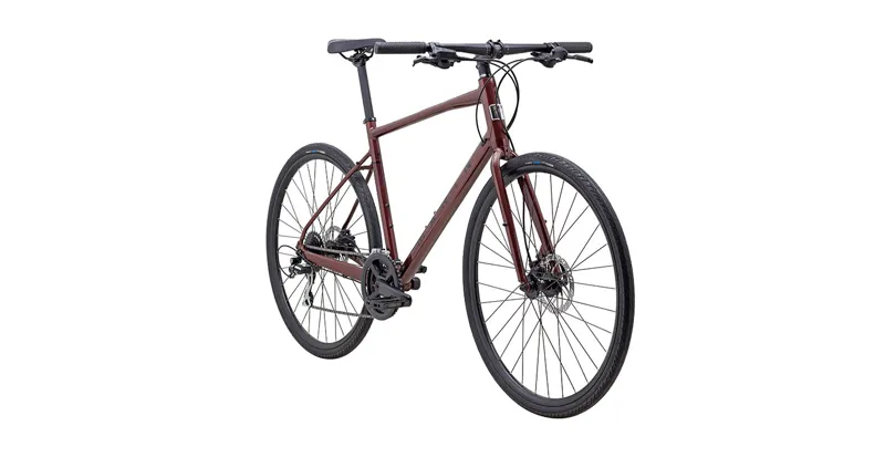 Marin Fairfax 2 Hybrid Bike 2025 RED BLACK-1
